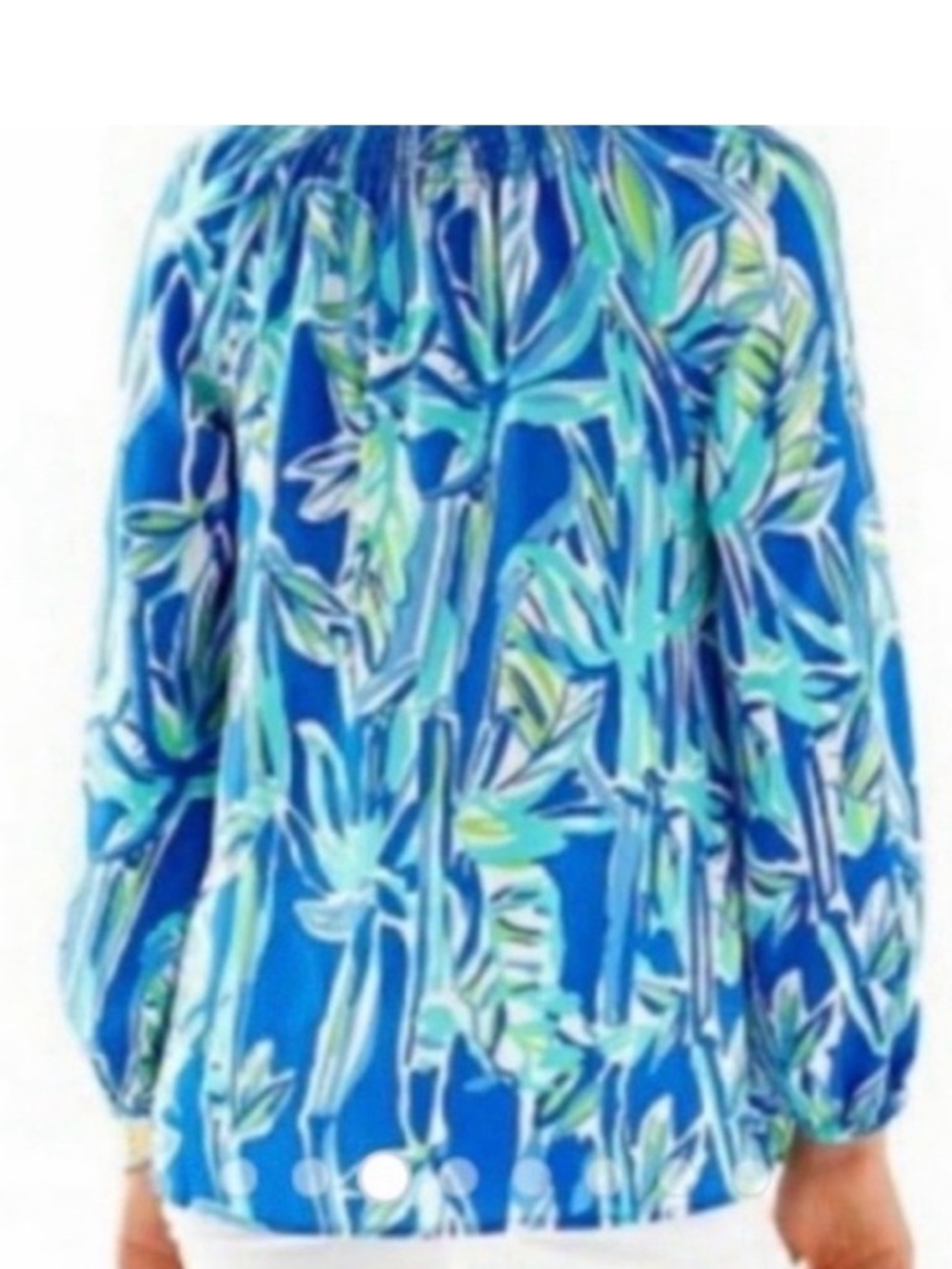 Lilly Pulitzer Elsa Blouse XL - Picture 7 of 8